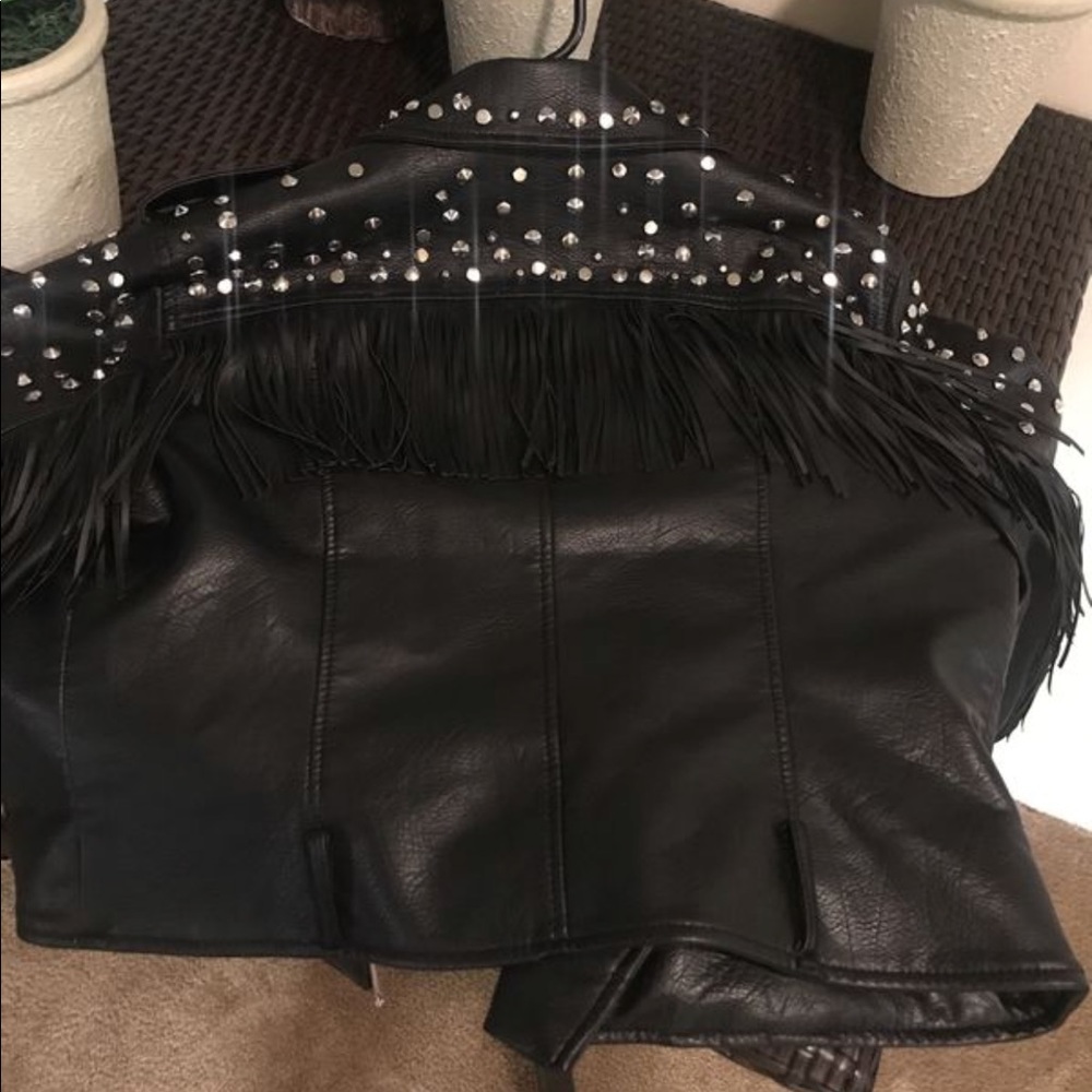 Leather jacket